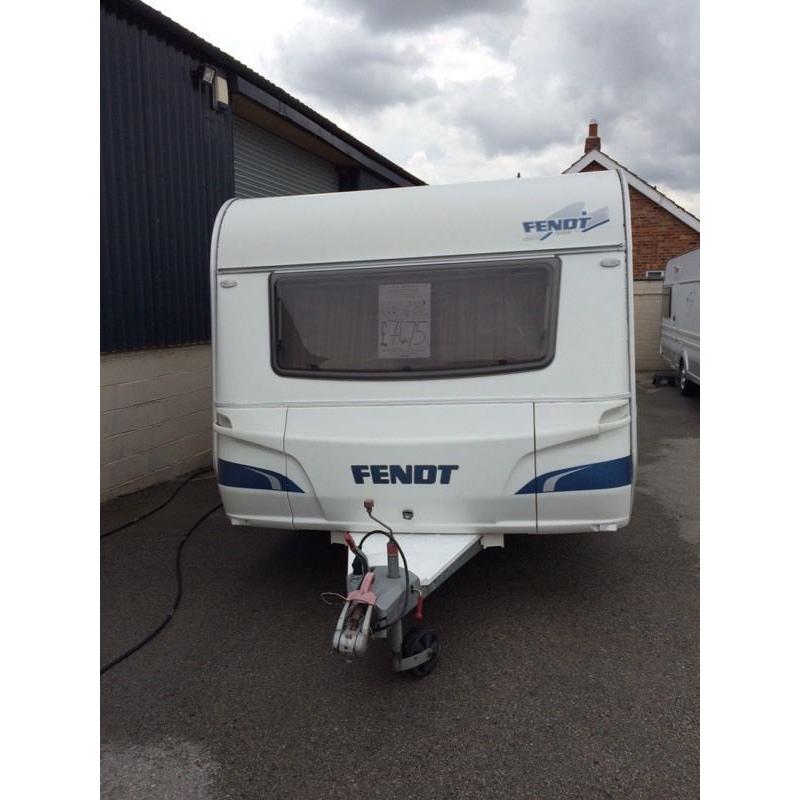 FENDT 590 TOPAS 2008 CARAVAN