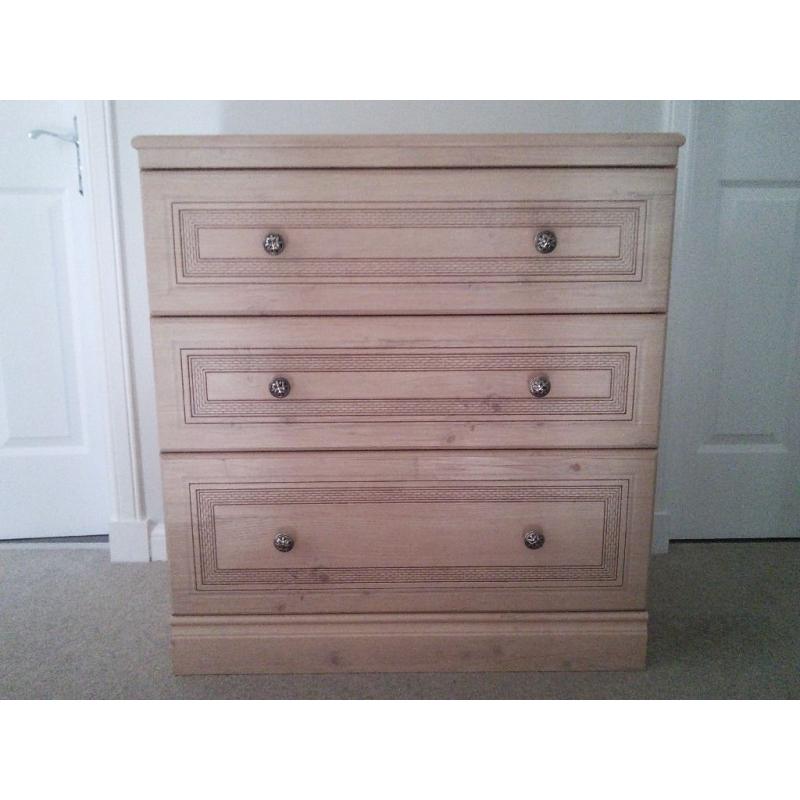 3 Drawer deep chest
