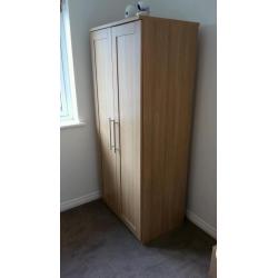 **MOVING HOUSE MUST GO **BABY TODDLER WARDROBE. MAMAS AND PAPAS. RIALTO OAK.