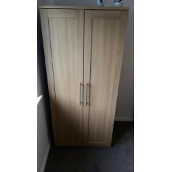 **MOVING HOUSE MUST GO **BABY TODDLER WARDROBE. MAMAS AND PAPAS. RIALTO OAK.