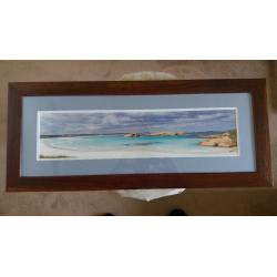 Solid Oak Framed Picture