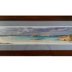 Solid Oak Framed Picture