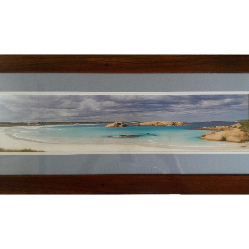 Solid Oak Framed Picture