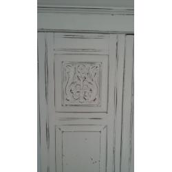 Good solid upcycled wardrobe with bottom drawer.