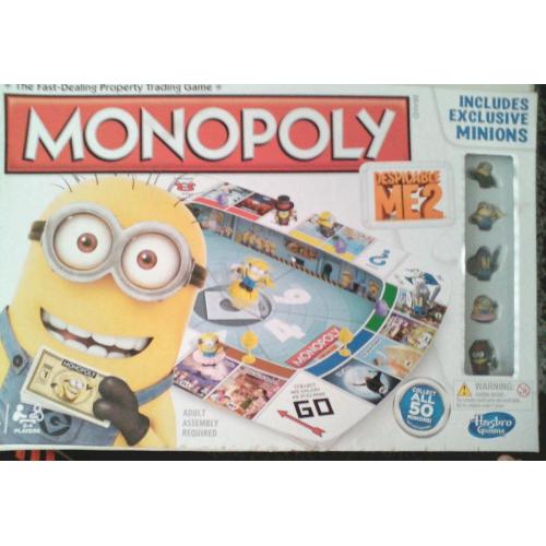 DESPICABLE ME 2 MONOPOLY