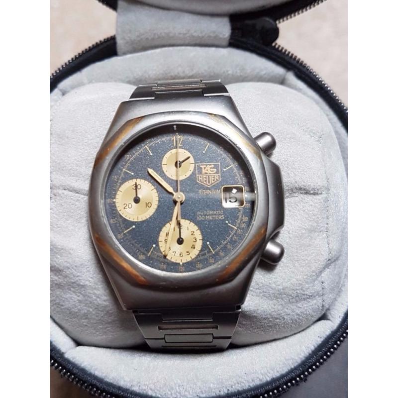 Tag Heuer Titanium (not fake) very old excellent condition