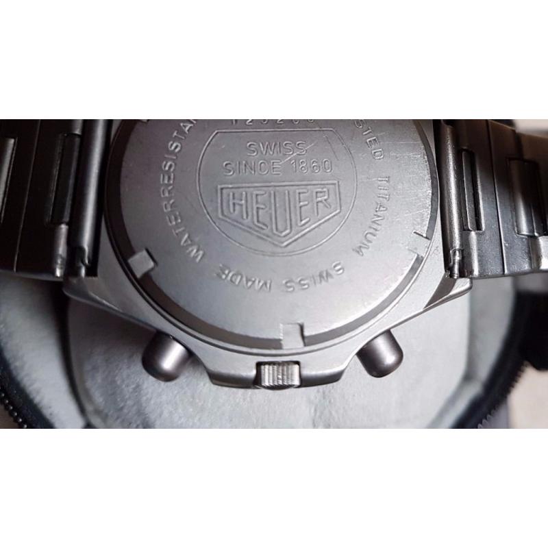 Tag Heuer Titanium (not fake) very old excellent condition