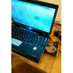 HP Inspiron dv5000 2GB coercion Intel Core 60 GB SATA DVD combi Wi-Fi Internet ready