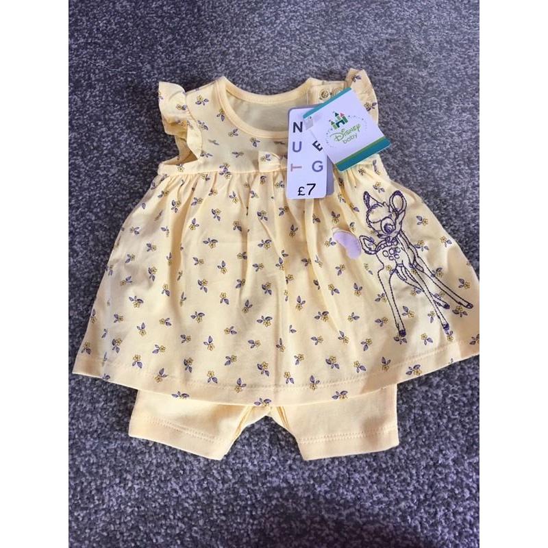 Tiny baby bambi romper/dress