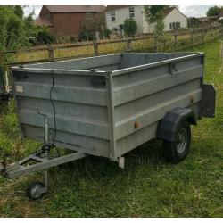 Car trailer 6x4, high sided, factory made!!