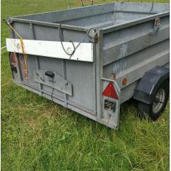 Car trailer 6x4, high sided, factory made!!