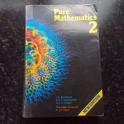 Pure mathematics 2 fourth edition