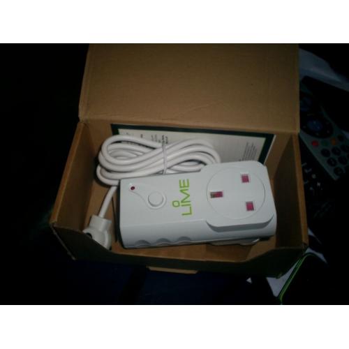 lime energy saving plug