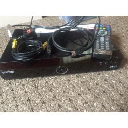 BT YOUVIEW box with all cables and remote 500gb