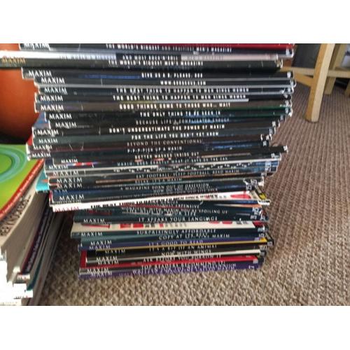 Maxim magazines