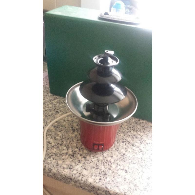 chocolate fountain