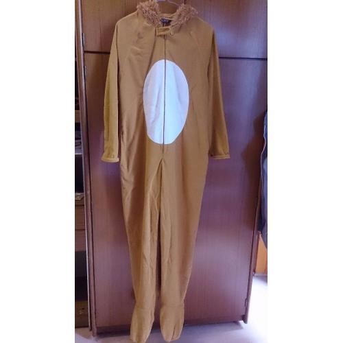 Animal party costume (lion) (Size: XS- 160cm or below)