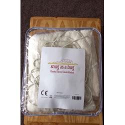 Heated Fleece Underblanket, Dual Controllers, Like New!!!
