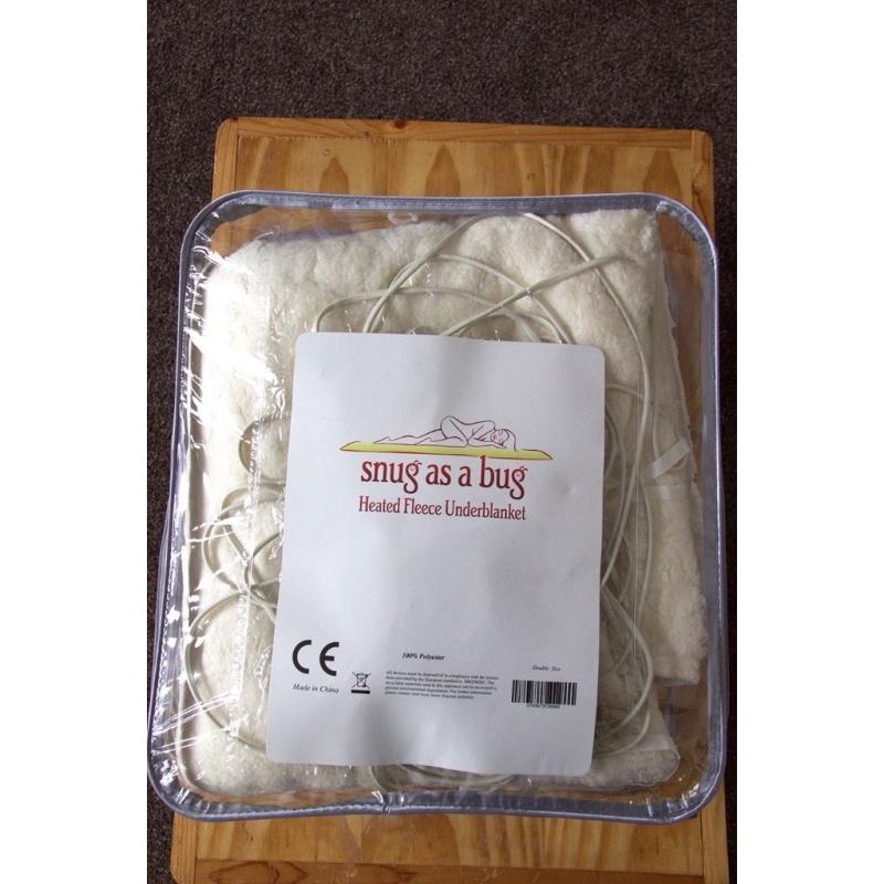 Heated Fleece Underblanket, Dual Controllers, Like New!!!