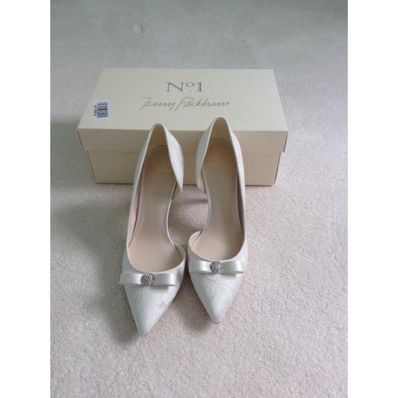 Jenny Packham Bridal Shoes Size 5