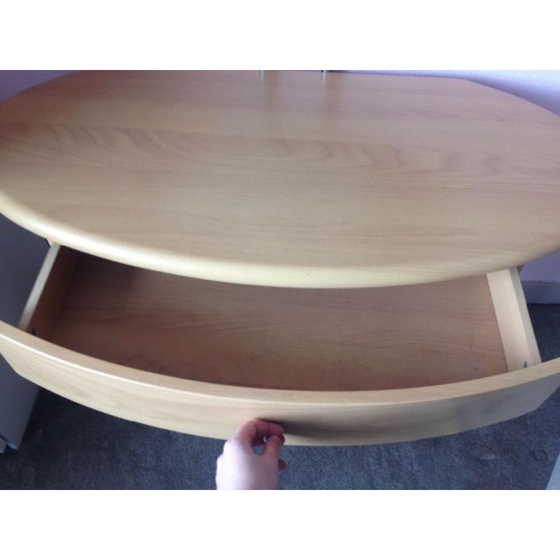 Modern Dressing Table with Large Mirror - great condition