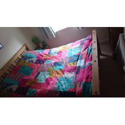 Free king size bed (mattress and bedframe)
