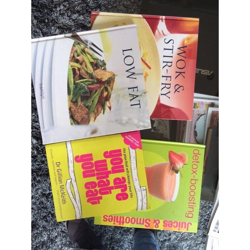 4 x cookery books
