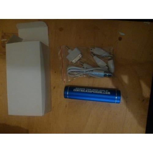 40 Portable mobile phone chargers with multi adapters
