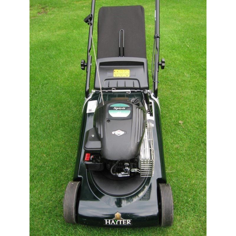 HAYTER Spirirt 41 Autodrive Self-propelled rear roller petrol engine Lawnmower.