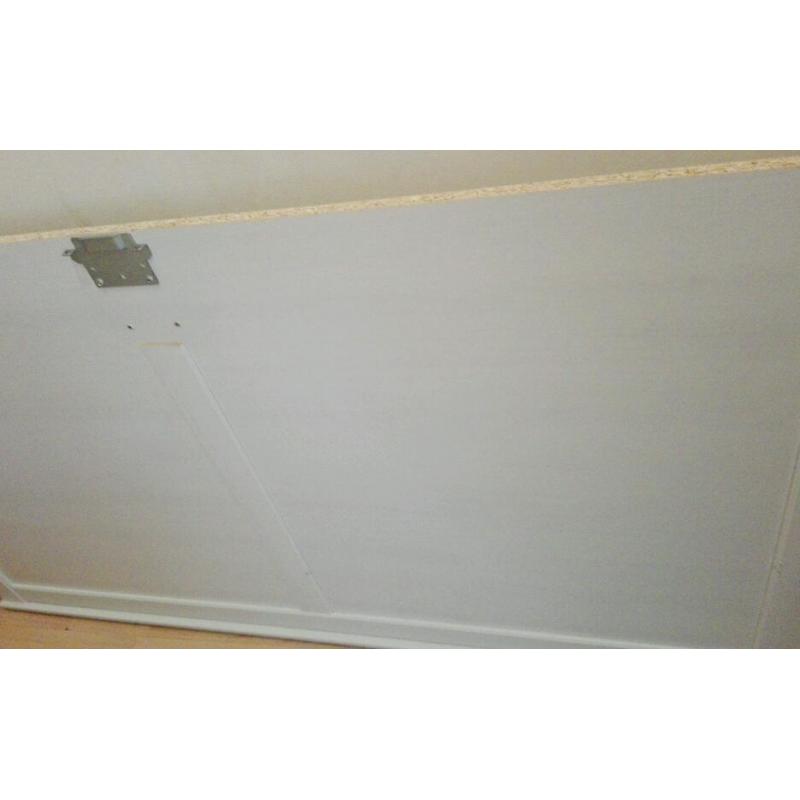 Ikea double bed with sultan mattress and storage