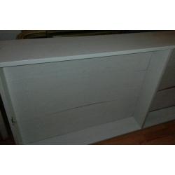 Ikea double bed with sultan mattress and storage