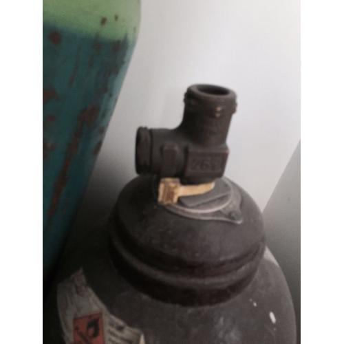 Empty gas canister cylinder bottle can x 3