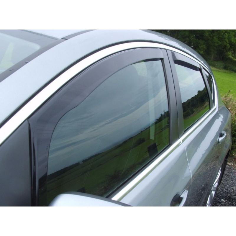 Vauxhall astra 2013 Heko TINTED Window wind deflectors