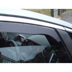 Vauxhall astra 2013 Heko TINTED Window wind deflectors
