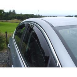 Vauxhall astra 2013 Heko TINTED Window wind deflectors
