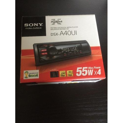 Sony Xplod Car Media Player/Radio/Ipod-Usb