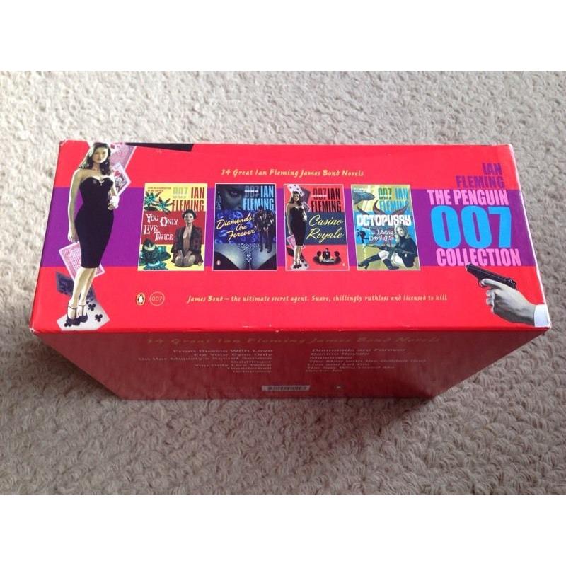 Ian Fleming James Bond book box set
