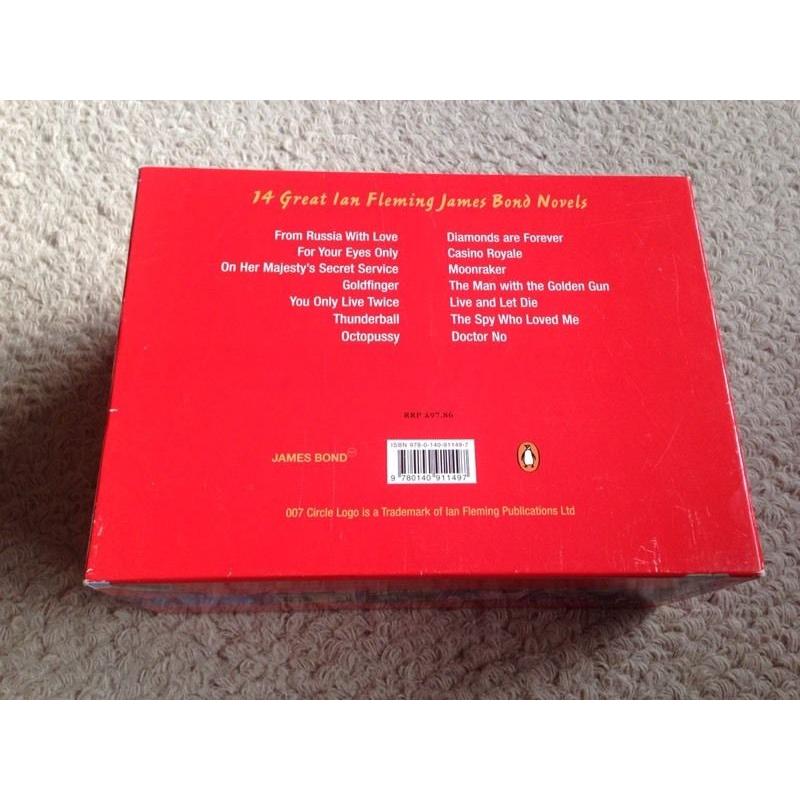 Ian Fleming James Bond book box set