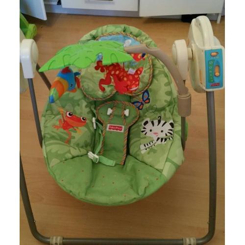 Fisher price vibration swing rocker