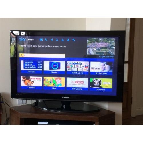 Samsung 42" Plasma TV with stand