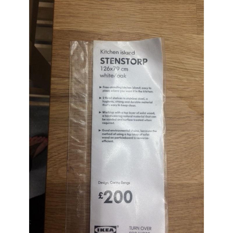 IKEA Stenstrop kitchen island