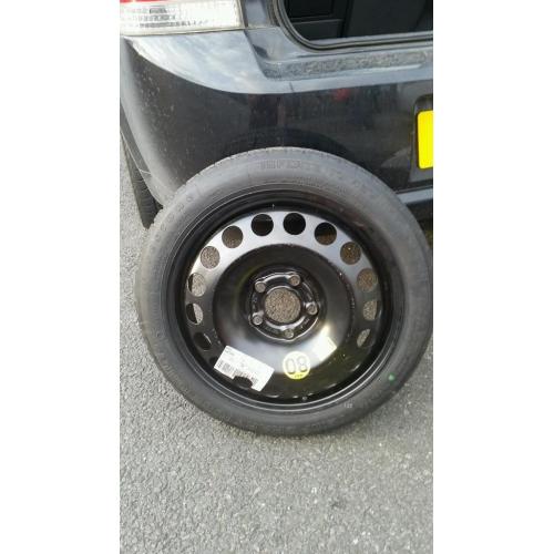 New Spare wheel vauxhall