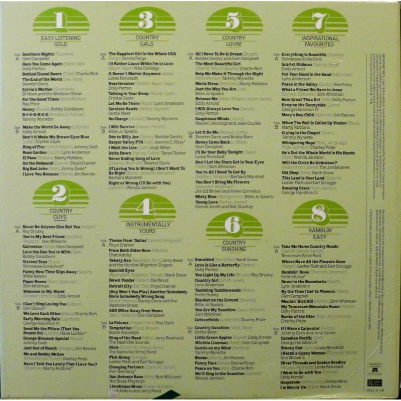 readers digest box set of 9 vinyl LPs, EASY LISTENING COUNTRY, VARIOUS C & W ARTISTS.