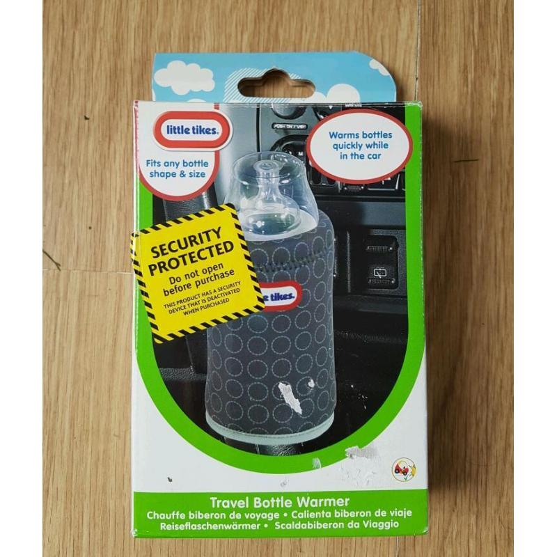 New and boxed Little Tikes Travel Bottle Warmer