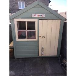 Wooden playhouse