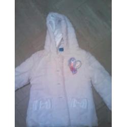 lovely frozen fluffy coats x 2 aged 5-6 years,