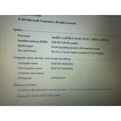 Lenovo z50-70 15.6 inch 8gb memory 1 TB hard drive 2.7gh core i5