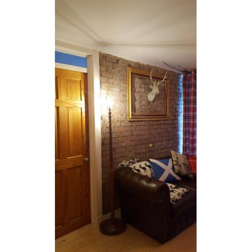 Two gorgeous stag heads and frames