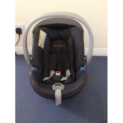 Cybex Aton car seat and isofix base