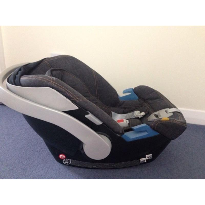 Cybex Aton car seat and isofix base